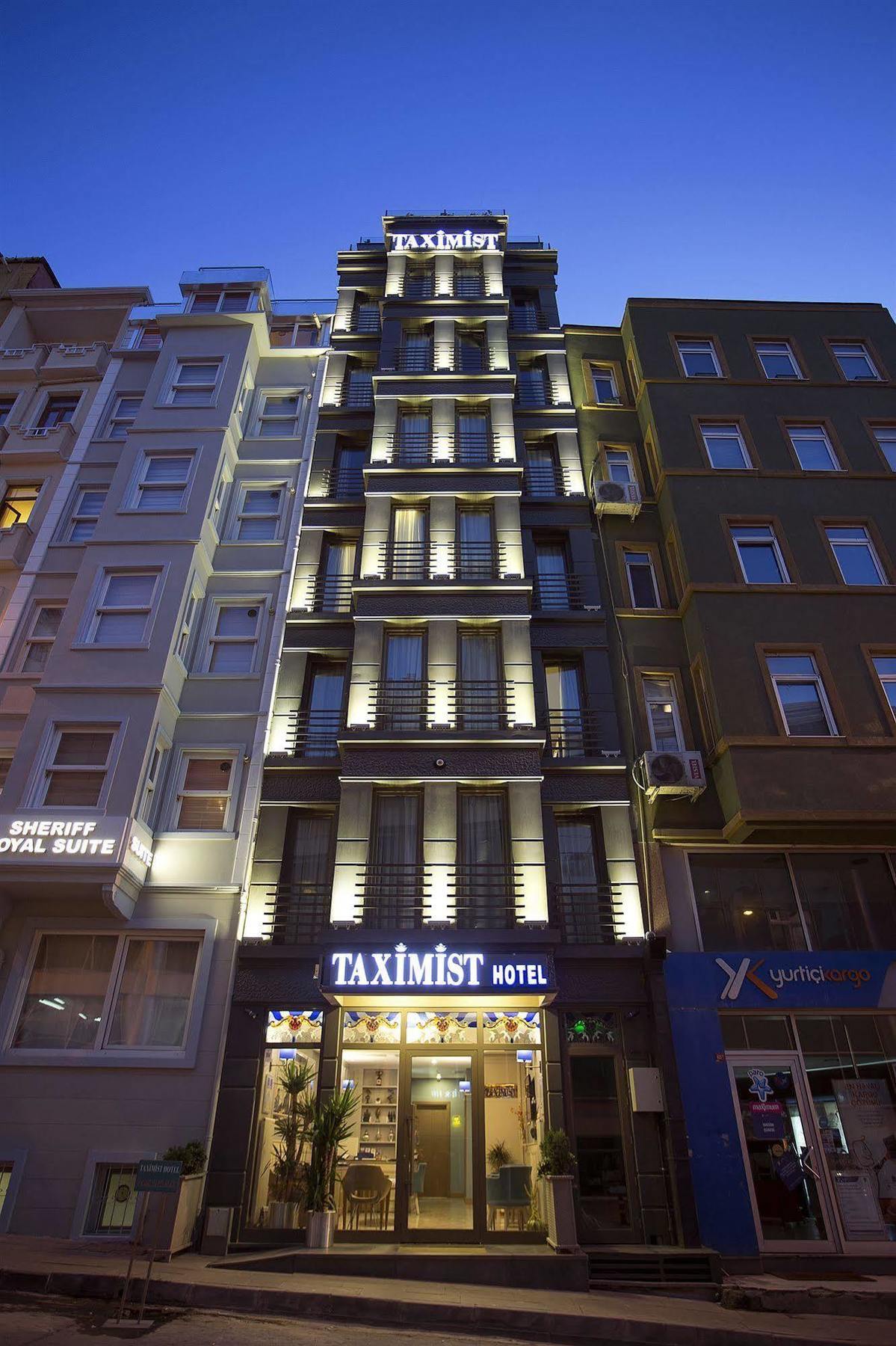 Taximist Hotel Istanbul Eksteriør billede